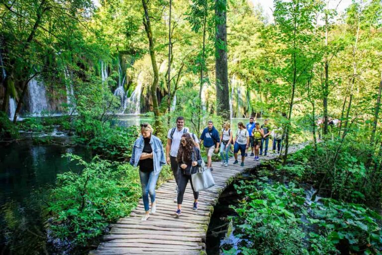 Plitvice Lakes From Zagreb