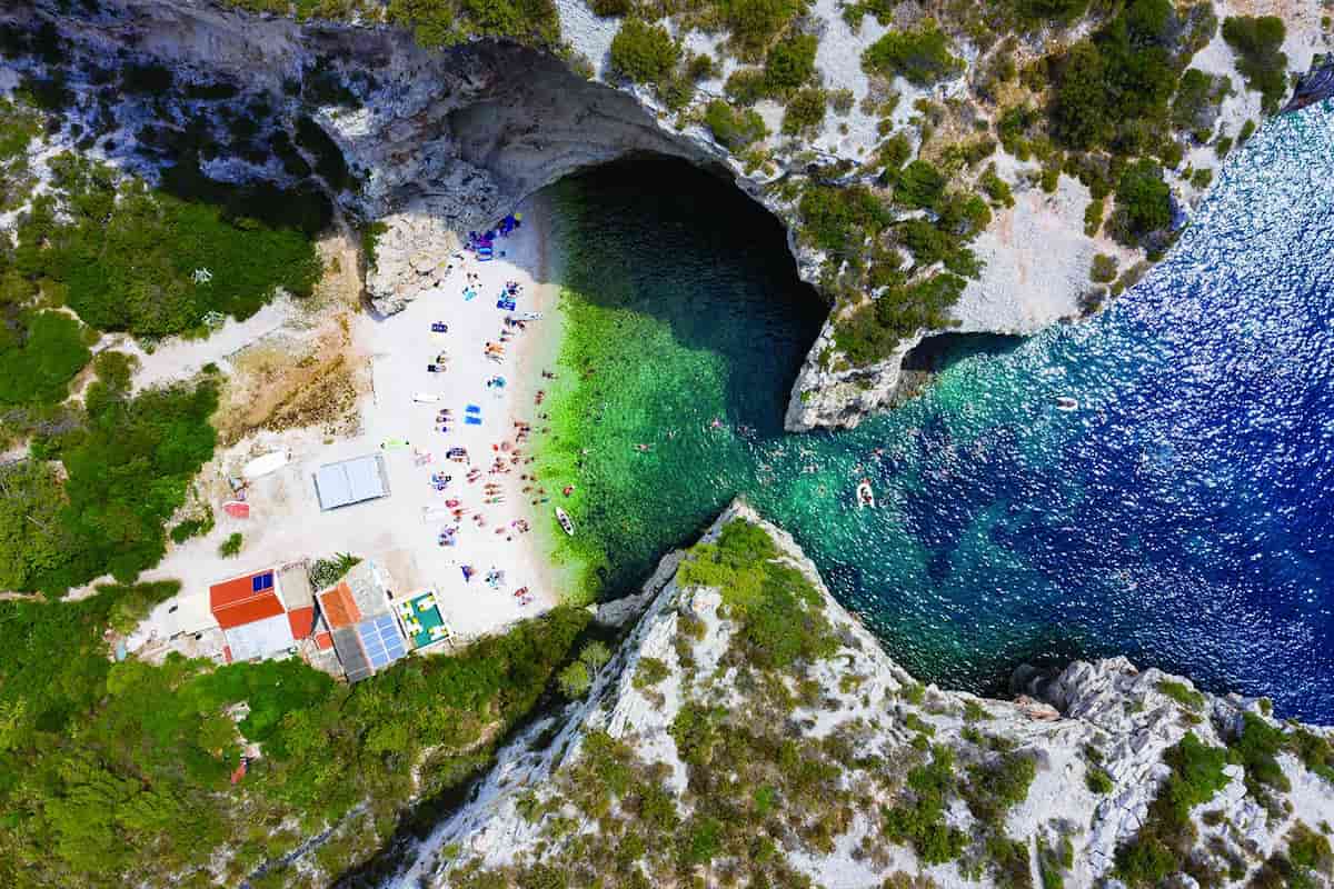 Split Blue Cave Boat Tour