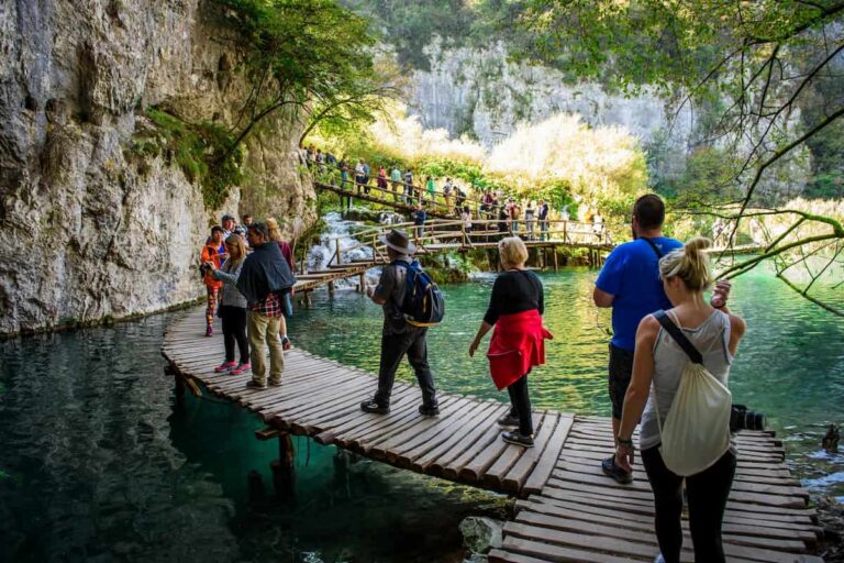 Plitvice Lakes From Zagreb