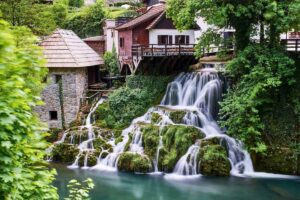 Plitvice Lakes From Zagreb