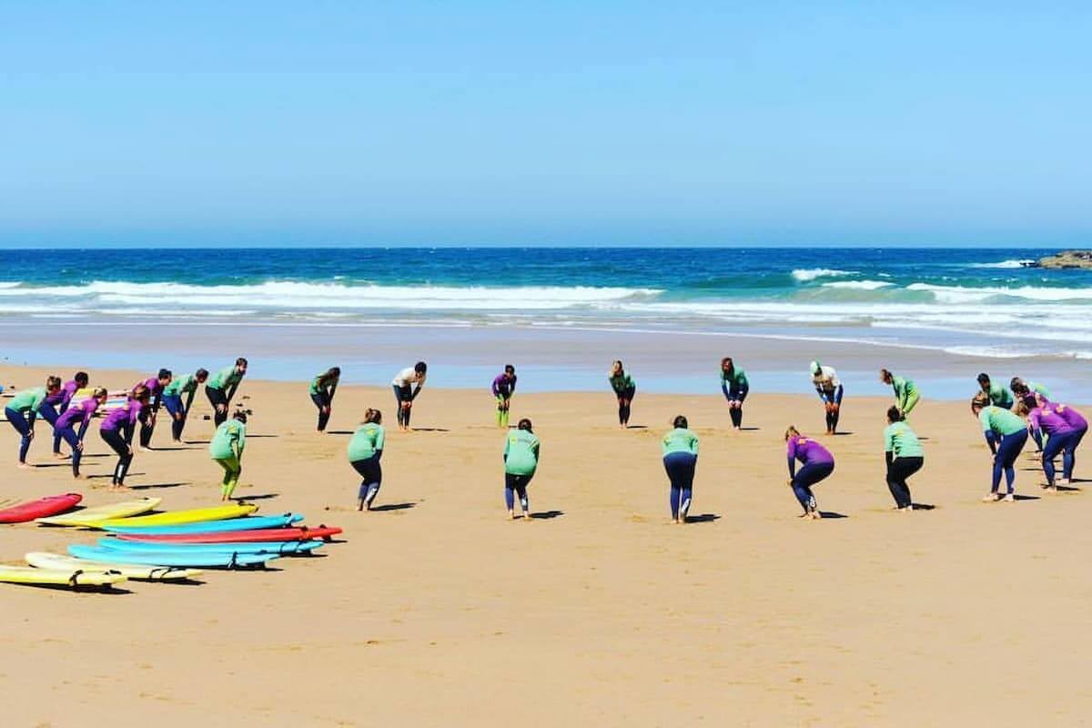 Beginner Surfing Lessons from Sagres