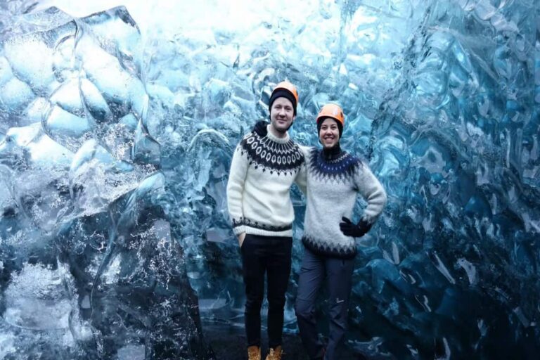Iceland Crystal Blue Ice Cave Tour