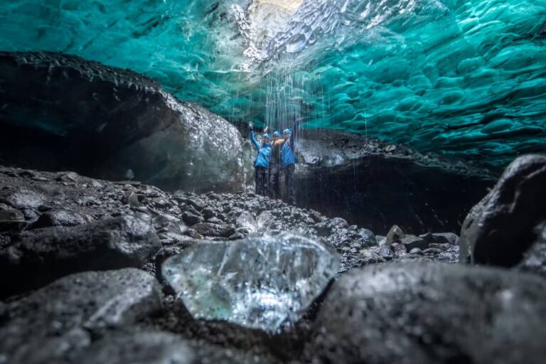 Iceland Crystal Blue Ice Cave Tour