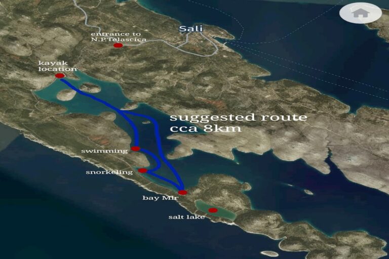 Kayaking Telascica