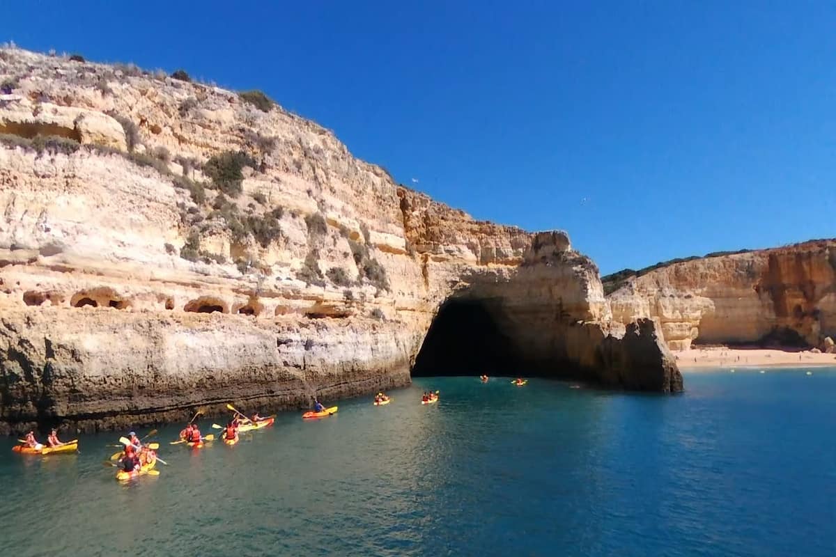 Benagil Kayak Tour From Portimao