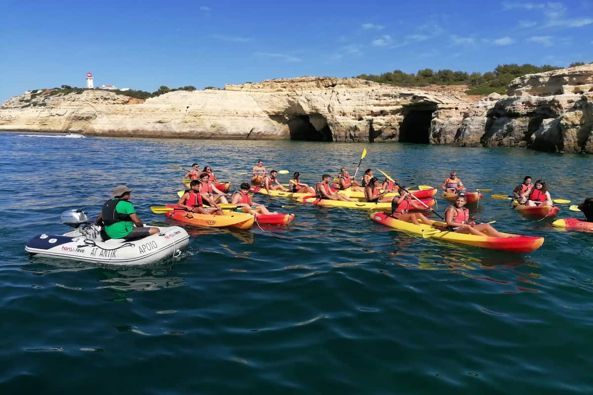 Benagil Kayak Tour From Portimao