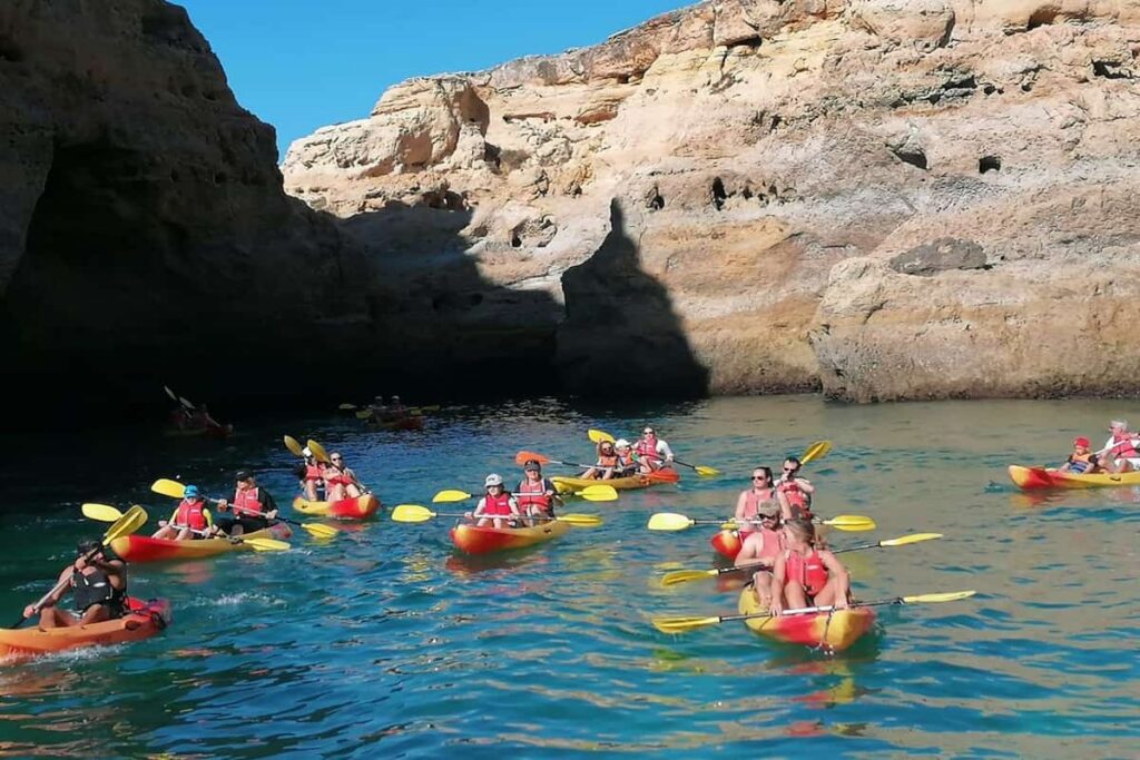 Benagil Kayak Tour From Portimao