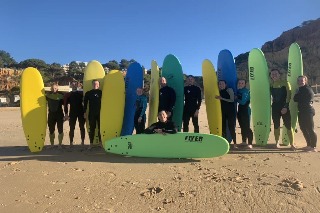Albufeira Surf Lesson