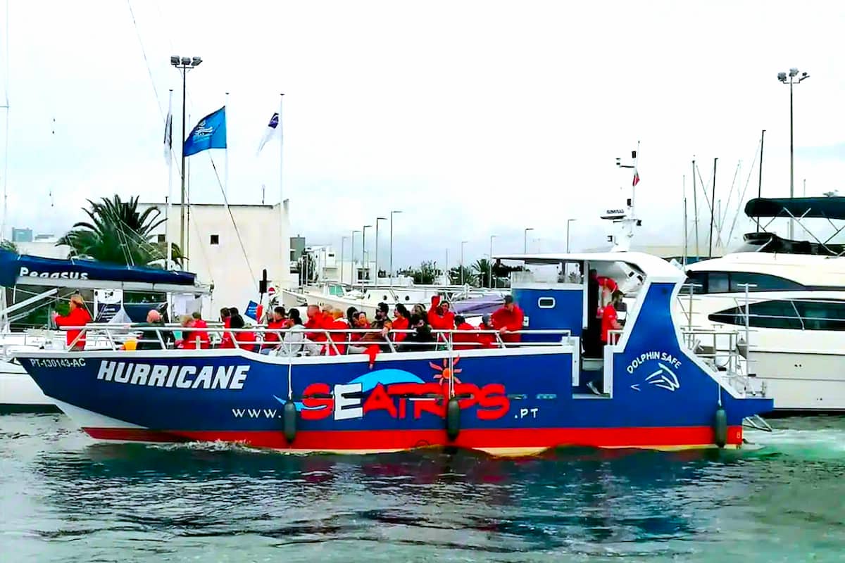 Benagil and dolphin boat tour from Lagos