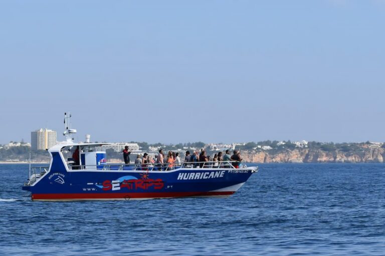 Benagil and dolphin boat tour from Lagos