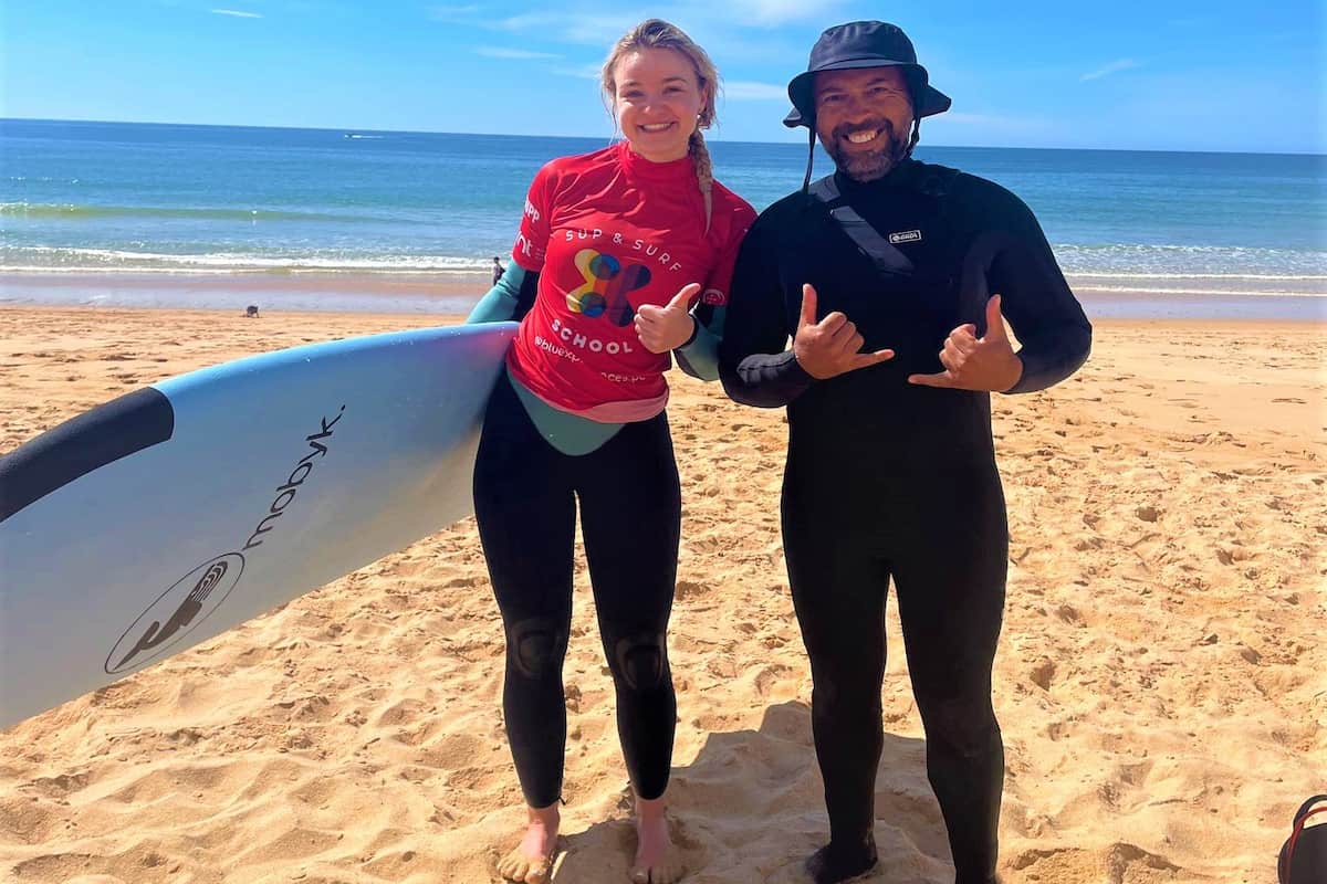 Algarve Beginner Surf Lesson