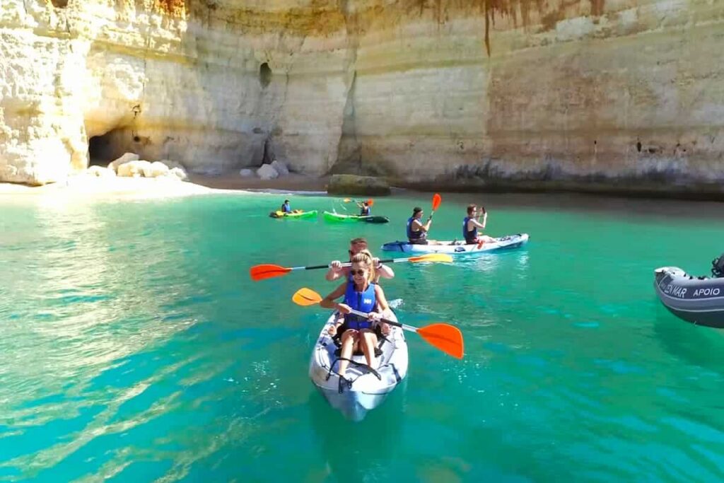 Benagil Kayak SUP from Albufeira
