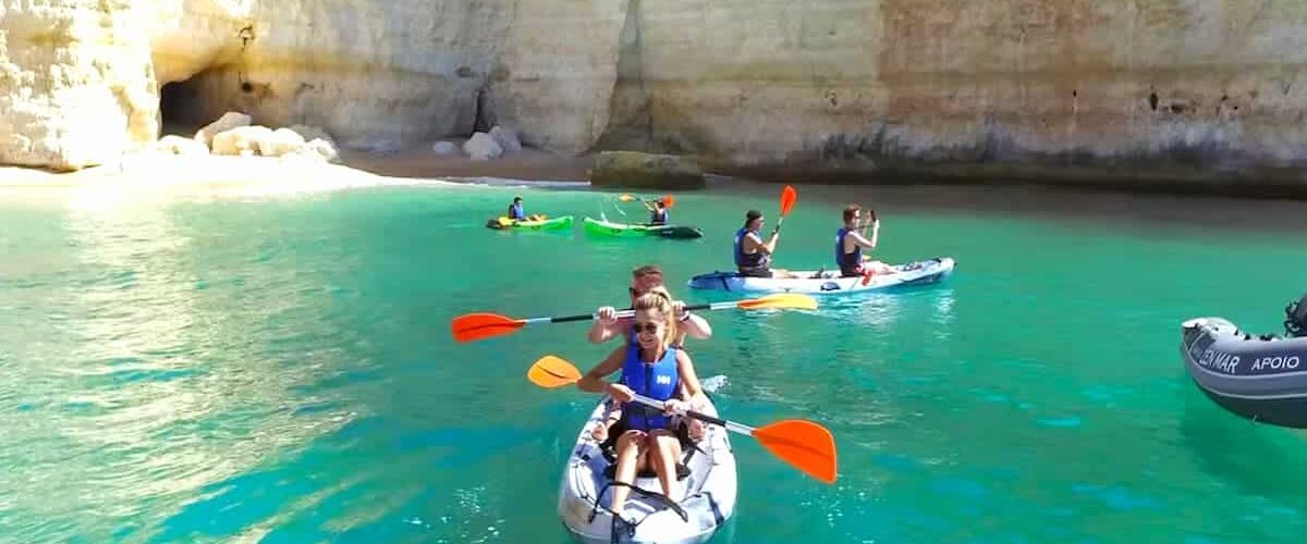 Benagil Kayak SUP from Albufeira