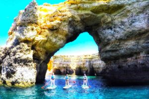 Benagil Kayak SUP from Albufeira