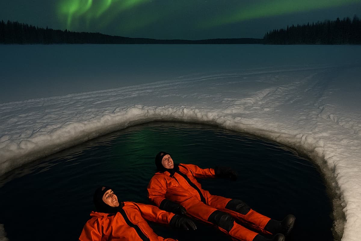 Rovaniemi Ice Floating