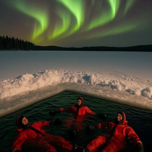 Rovaniemi Ice Floating