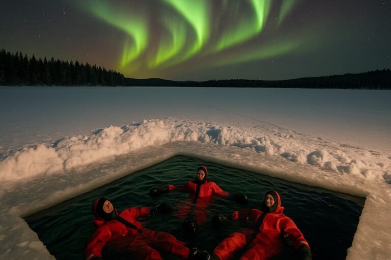 Rovaniemi Ice Floating