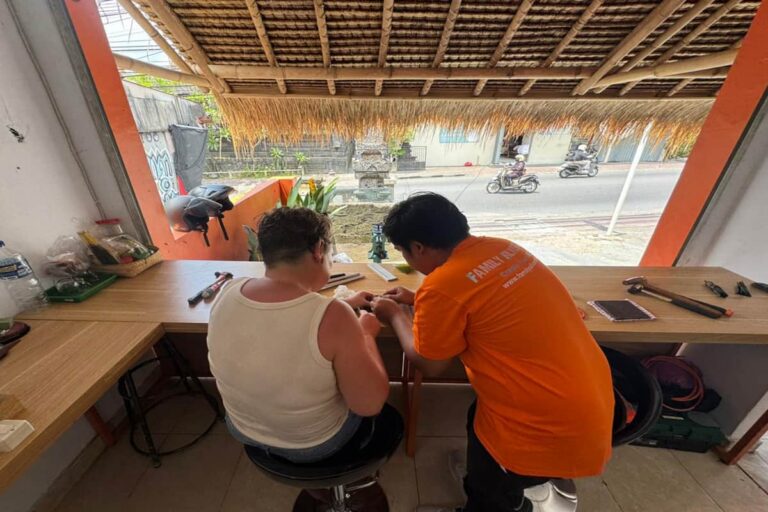 Bali Silver Jewelry Making Experience